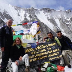 Manaslu trek in summer